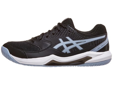 Asics Gel Dedicate 8 Black/Grey Blue Mens Shoes