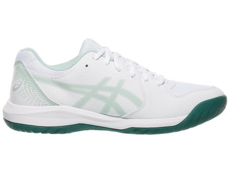 Asics Gel Dedicate 8 White/Cold Moss Mens Shoes
