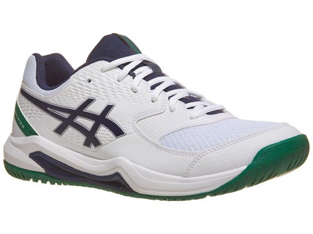 Asics Gel Dedicate 8 White/Midnight Mens Shoes