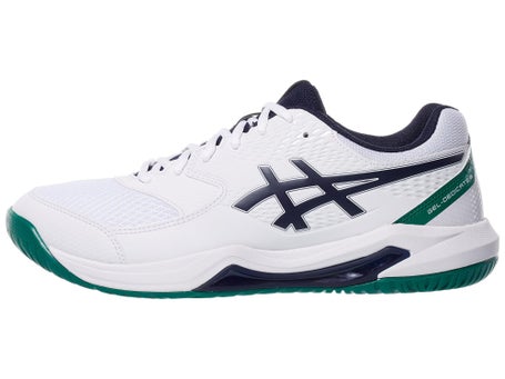 Asics Gel Dedicate 8 2E Wh/Midnight Mens Shoes