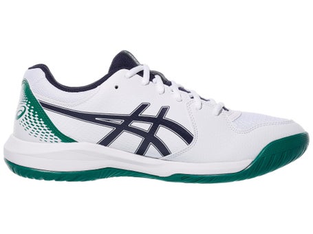 Asics Gel Dedicate 8 2E Wh/Midnight Mens Shoes