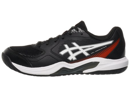 Asics Gel Dedicate 9 Black/White Mens Shoes