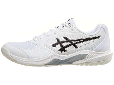 Asics Gel Dedicate 9 White/Black Mens Shoes