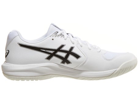 Asics Gel Dedicate 9 White/Black Mens Shoes