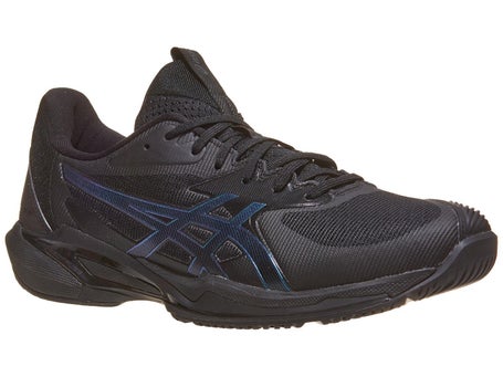Asics Solution Speed FF 3 Black/Blue Mens Shoes