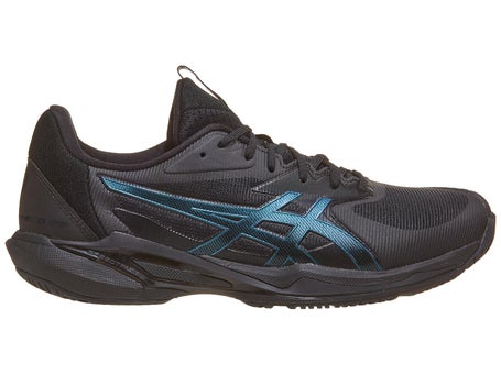 Asics Solution Speed FF 3 Black/Blue Mens Shoes