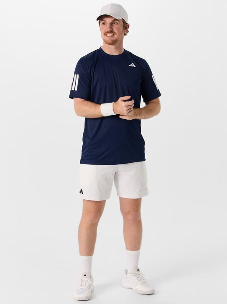adidas Mens Fall Club 3-Stripes Top