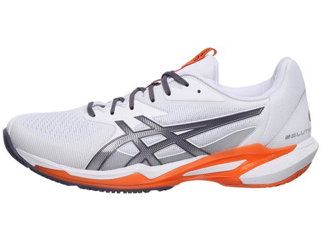 Asics Solution Speed FF 3 White/Grey Purple Mens Shoes