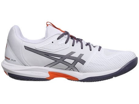 Asics Solution Speed FF 3 White/Grey Purple Mens Shoes