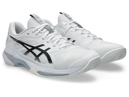 Asics Solution Speed FF 4 Clay White/Black Mens Shoes 