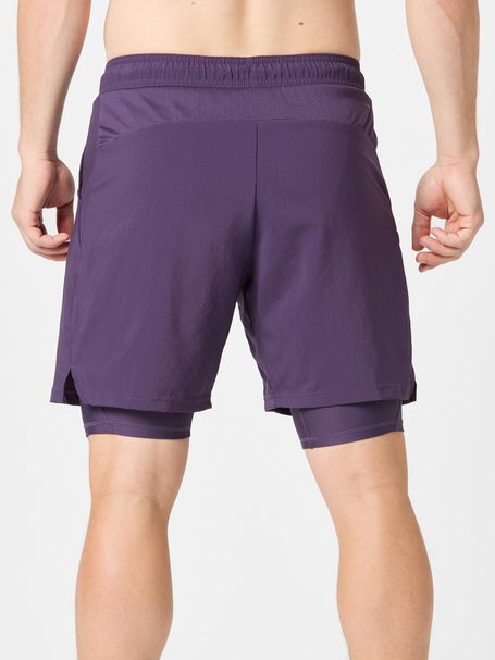 adidas Mens Fall Club 2-in-1 Short
