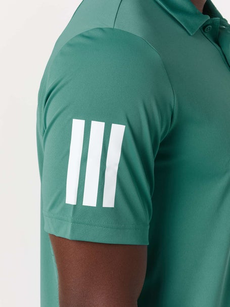 adidas Mens Fall Club 3 Stripe Polo