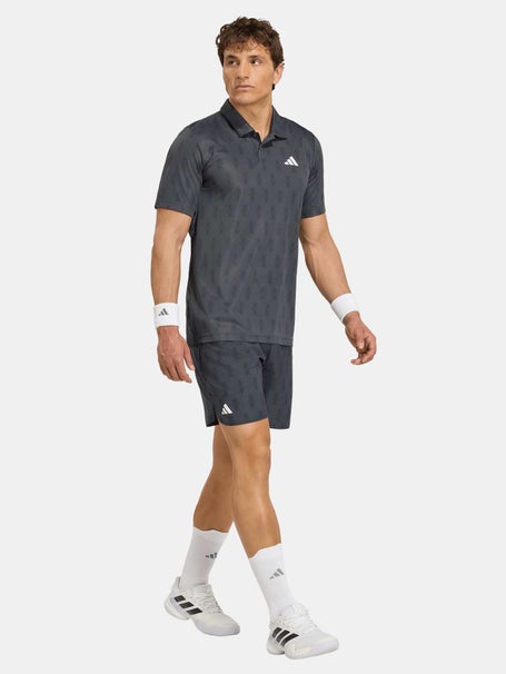 adidas Mens Fall Club Graphic Polo