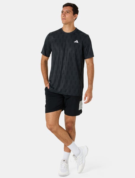 adidas Mens Fall Club Graphic Top