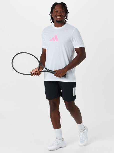 adidas Mens Fall Logo Graphic T-Shirt - White