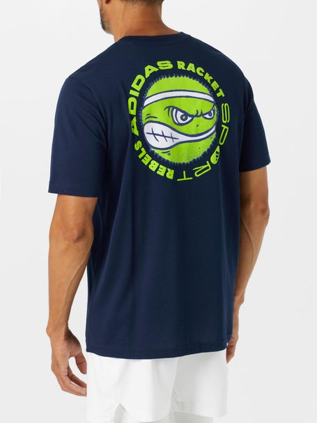 adidas Mens Fall Racquet Graphic T-Shirt
