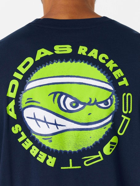 adidas Mens Fall Racquet Graphic T-Shirt