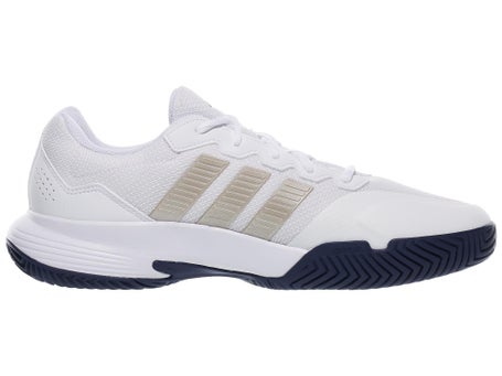 adidas GameCourt 2 White/Dark Blue Mens Shoes
