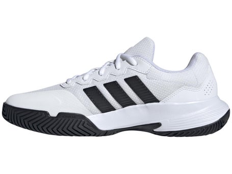 adidas GameCourt 2 White/Black Mens Shoe 