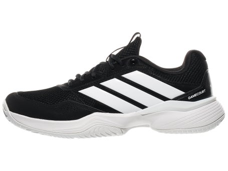 adidas GameCourt 3 Black/White Mens Shoes