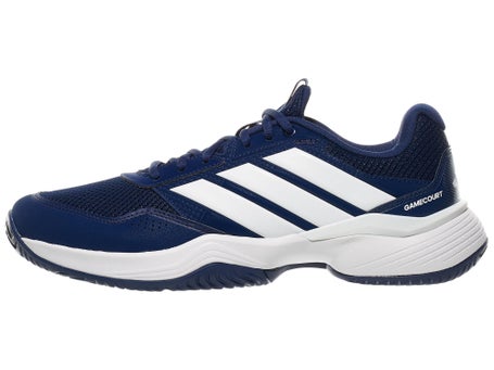 adidas GameCourt 3 Dark Blue/White Mens Shoes