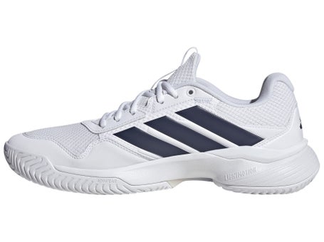 adidas GameCourt 3 White/Dark Blue Mens Shoes
