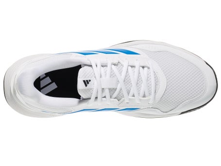 adidas GameCourt 3 White/Lucid Blue Mens Shoes