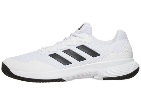 adidas GameCourt 2 White/Black Mens Shoes