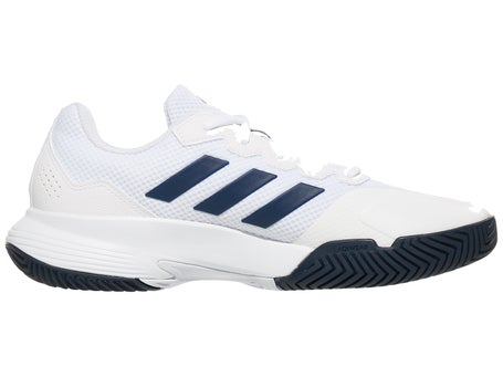 adidas GameCourt 2 White/Navy Mens Shoes
