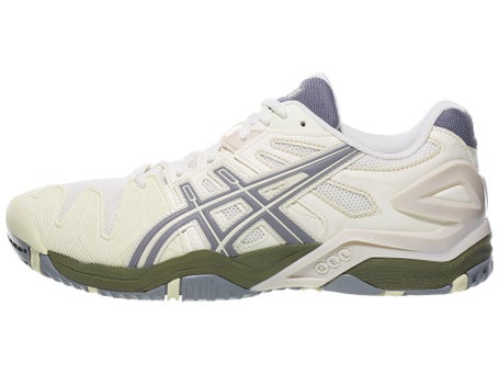 Asics Gel Resolution 5 Cream/Grey Mens Shoes 