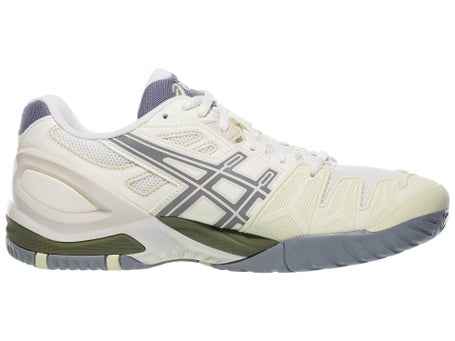 Asics Gel Resolution 5 Cream/Grey Mens Shoes 