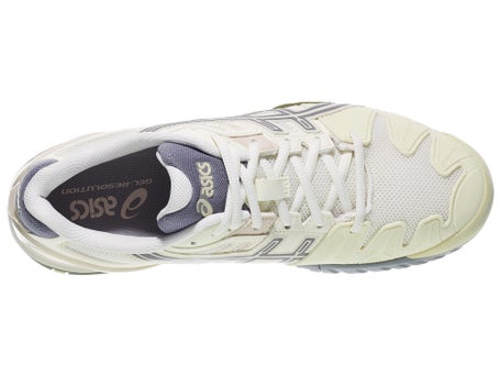 Asics Gel Resolution 5 Cream/Grey Mens Shoes 