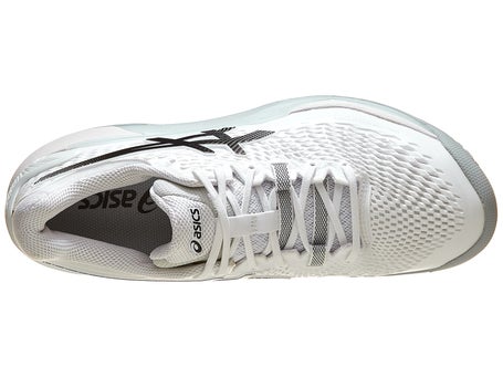 Asics Gel Resolution 9 White/Black Mens Shoes