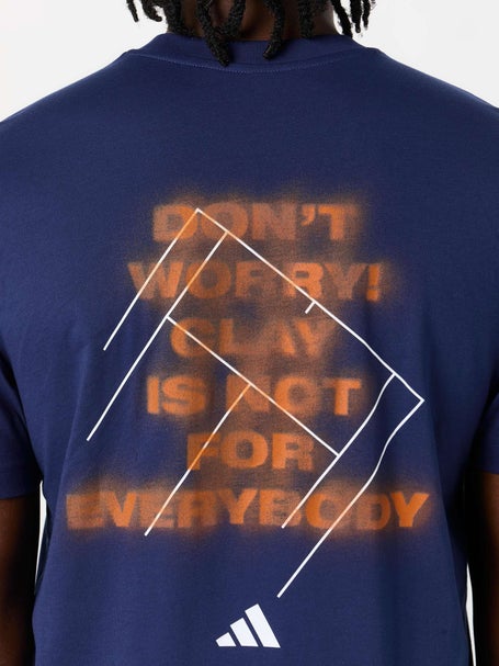 adidas Mens Paris Clay Graphic Top