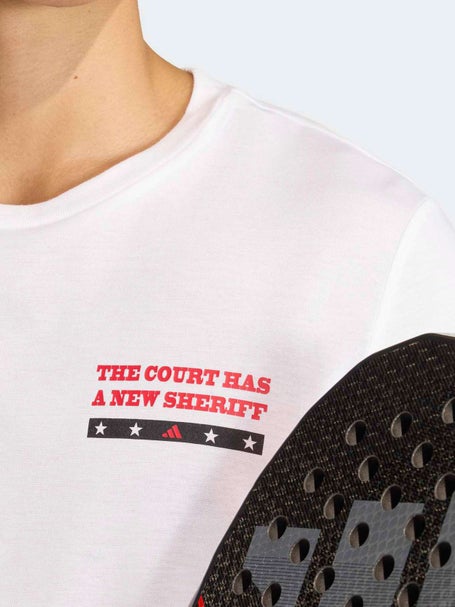 adidas Mens Spring Padel Graphic Top