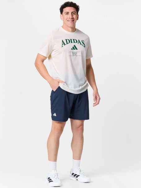 adidas Mens Summer Club 3-Stripe Short
