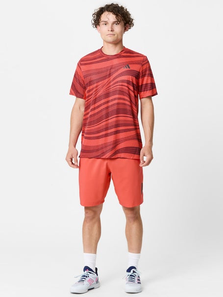 adidas Mens Spring Club 3-Stripe Short