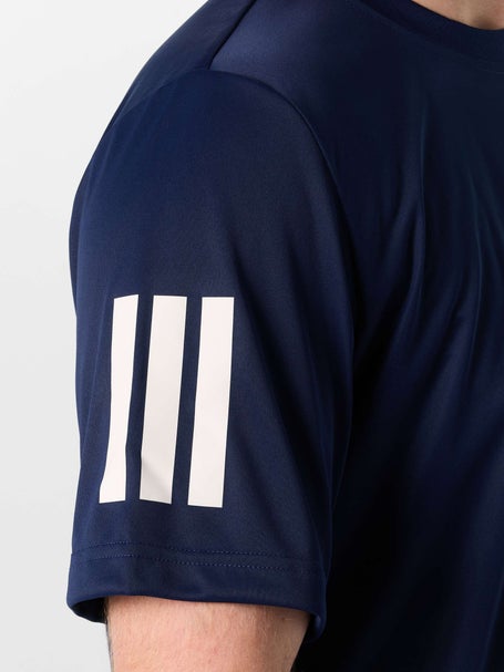 adidas Mens Summer Club 3-Stripe Top
