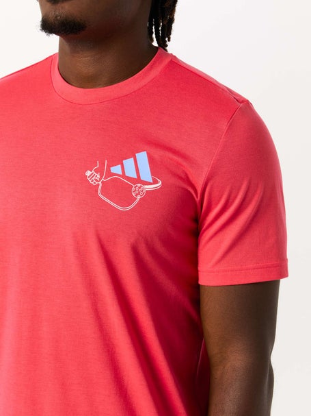 adidas Mens Spring Graphic Pickleball T-Shirt