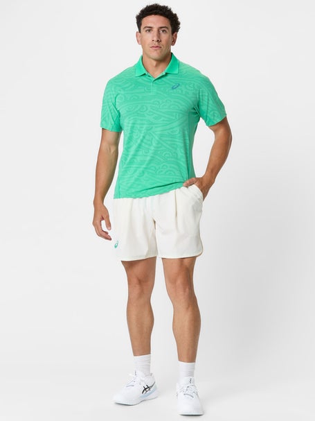 Asics Mens Spring Match Jacquard Polo