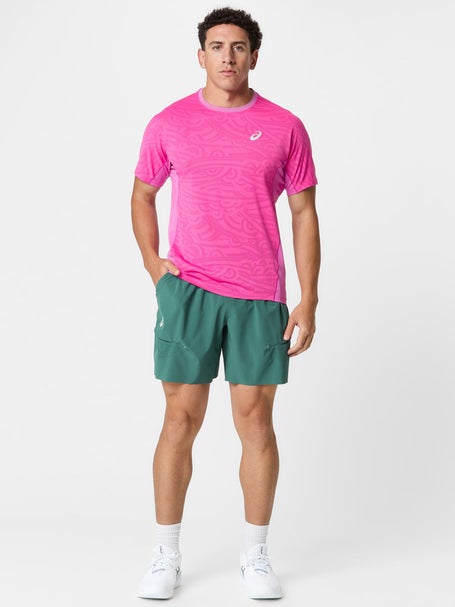 Asics Mens Spring Match Jacquard Top