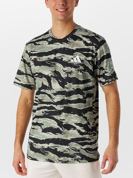 adidas Mens Spring Print Camo Top