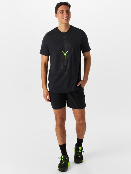 adidas Mens Summer Racket Graphic T-Shirt