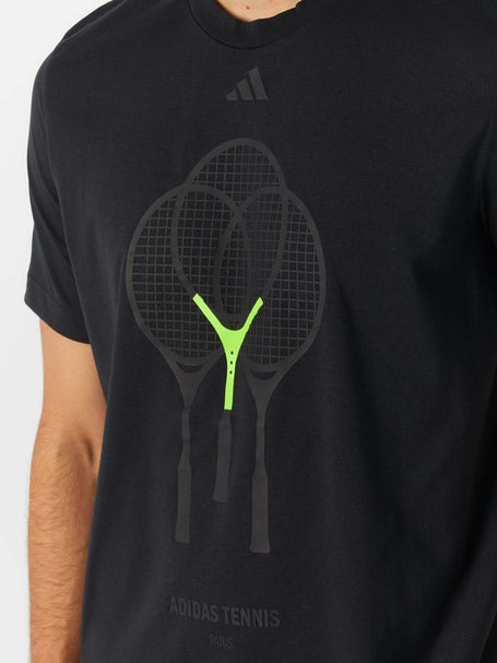 adidas Mens Summer Racket Graphic T-Shirt