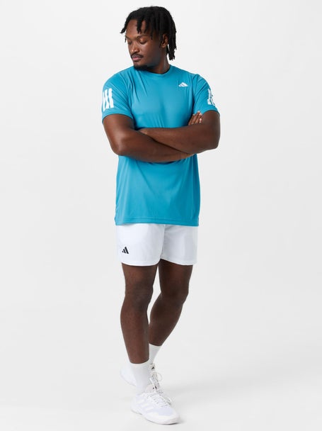 adidas Mens Summer Club 3-Stripes Top