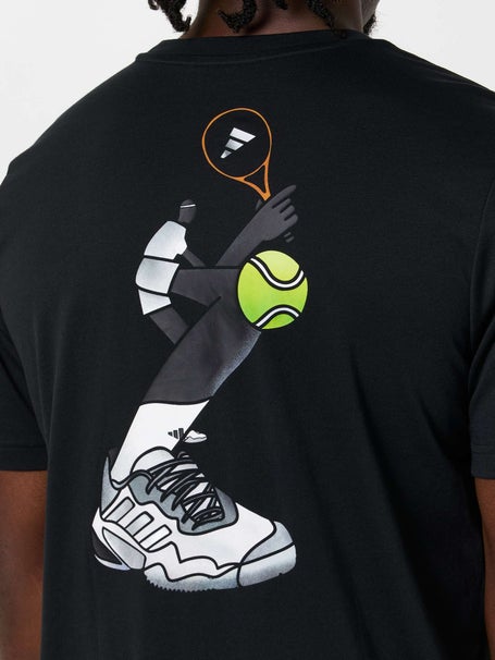 adidas Mens 25th Barricade Anniversary T-Shirt