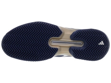 adidas Ubersonic 5 Clay White/Dark Blue Mens Shoes