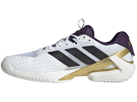 adidas Ubersonic 5 White/Black/Plum Mens Shoes