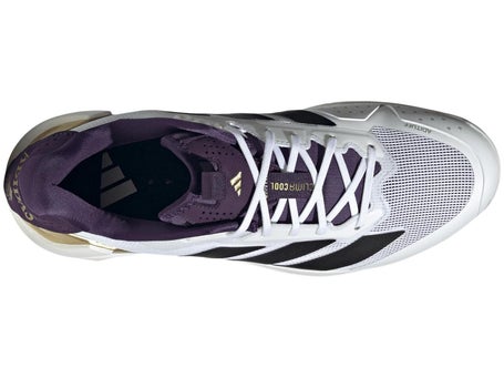 adidas Ubersonic 5 White/Black/Plum Mens Shoes