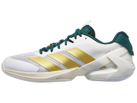 adidas Ubersonic 5 White/Gold/Green Mens Shoe
